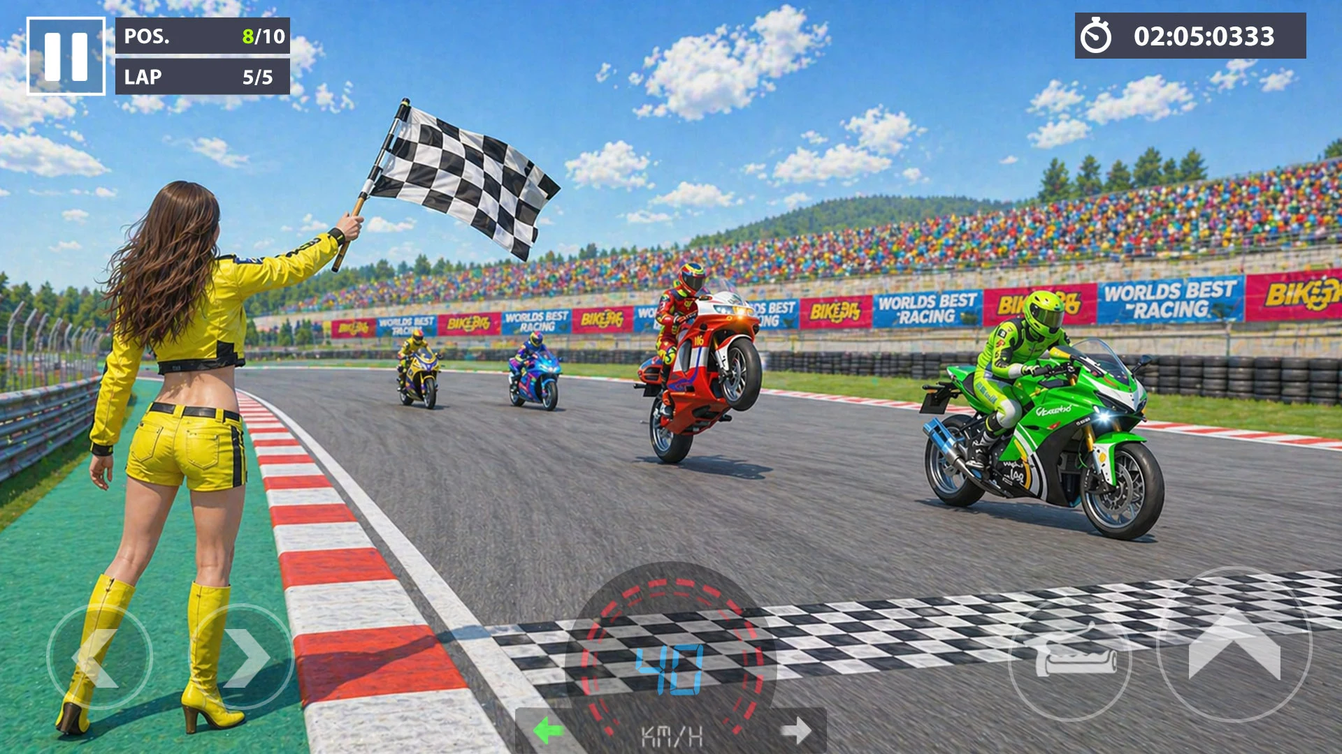 Bike Race Game - Moto Rider screenshot